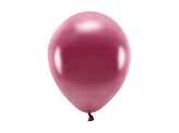 Eco Balloons 26cm metallic, deep red (1 pkt / 10 pc.)