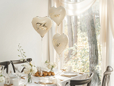 Foil balloon heart Love, 45 cm, mix