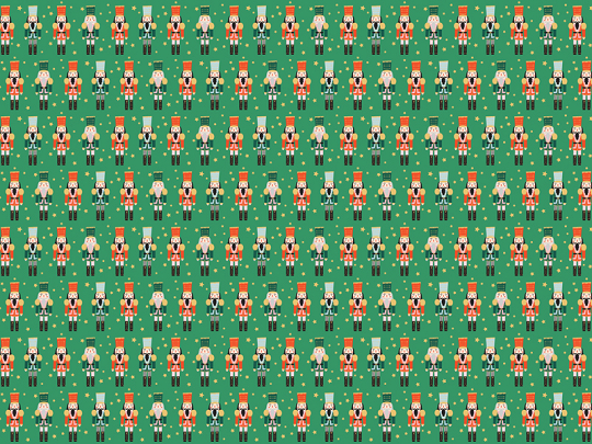 Wrapping paper - Nutcracker, 70x200 cm