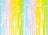 Party curtain, mix, 100x195cm