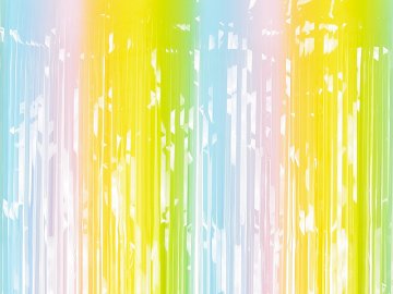 Party curtain, mix, 100x195cm