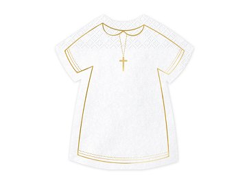 Napkins Communion Alb, 14x16cm (1 pkt / 20 pc.)