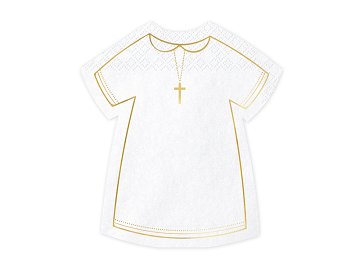 Napkins Communion Alb, 14x16cm (1 pkt / 20 pc.)