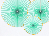 Decorative Rosettes Yummy, mint (1 pkt / 3 pc.)