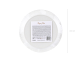 Plates Polka Dots, white, 18cm (1 pkt / 6 pc.)