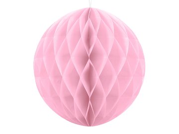 Honeycomb Ball, light pink, 30cm