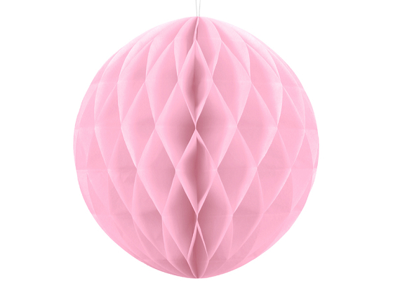 Honeycomb Ball, light pink, 30cm