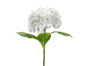 Artificial flower - Hydrangea Premium, 69 cm, white