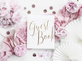 Guest Book, 20x24.5cm, white, 22 pages