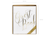Guest Book, 20x24.5cm, white, 22 pages