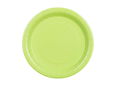 Paper Plates, light green, 23 cm (1 pkt / 6 pc.)