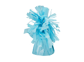 Foil balloon weight, light sky-blue (1 pkt / 4 pc.)