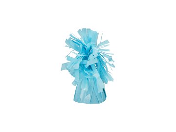 Foil balloon weight, light sky-blue (1 pkt / 4 pc.)