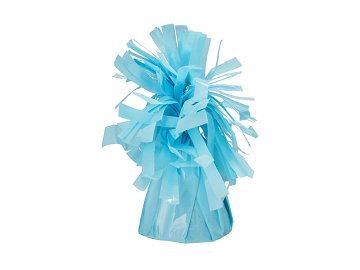 Foil balloon weight, light sky-blue (1 pkt / 4 pc.)