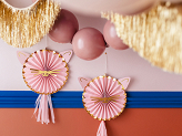 Decorative Rosettes Kitty, 26 cm, mix (1 pkt / 2 pc.)