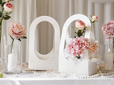 Flowerbox, 21.6 x 11.7 x 38.5 cm, white