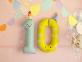 Foil balloon Number ''1'', 86cm, mint