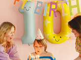 Foil balloon Number ''1'', 86cm, mint
