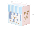 Balloons box - Boy or Girl, 60x40x60cm (1 pkt / 5 pc.)