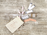 Cotton pouches - Oh shit, rose gold, 10x15cm (1 pkt / 10 pc.)
