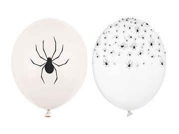Balloons 30 cm, Spiders, mix (1 pkt / 50 pc.)