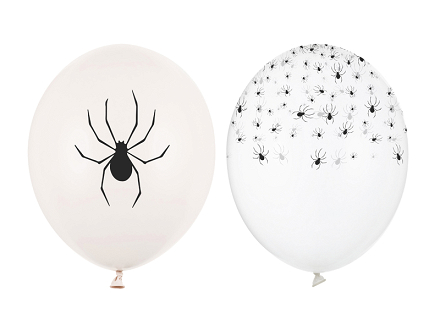 Balloons 30 cm, Spiders, mix