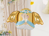 Foil balloon Angel,103x58 cm, mix