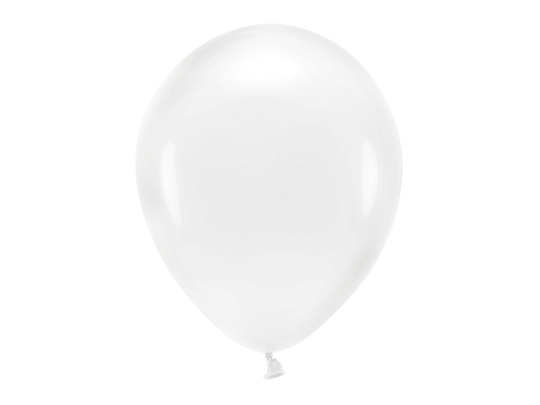 Eco Balloons 30cm, crystal clear (1 pkt / 100 pc.)
