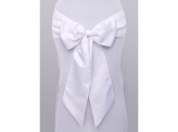 Chair sashes, white, 0.15 x 2.75 (1 pkt / 10 pc.)