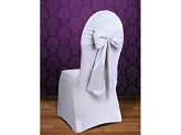 Chair sashes, white, 0.15 x 2.75 (1 pkt / 10 pc.)