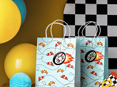 Gift bag Cars, 10.5x18x25  cm, mix