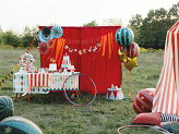 Happy Birthday Circus Banner, 275 cm, mix
