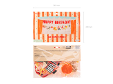 Happy Birthday Circus Banner, 275 cm, mix