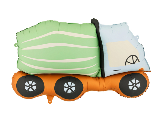 Foil balloon Concrete Mixer, 81x48 cm, mix