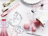 Cake topper Unicorn, 13-23.5 cm (1 pkt / 5 pc.)