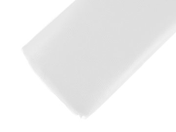 Fine Tulle, netting, white, 1.5 x 50m