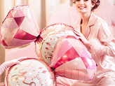 Foil balloon Ring, 41x72 cm, mix