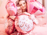 Foil balloon Ring, 41x72 cm, mix