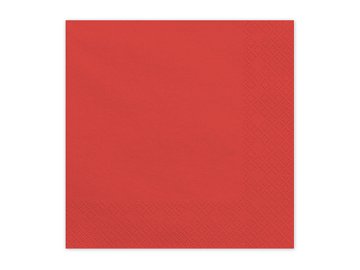 Paper Napkins, dark red, 33x33 cm (1 pkt / 20 pc.)
