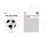 Foil Balloon Soccer Ball, 40cm