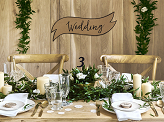 Table numbers, black, 24-26cm (1 pkt / 11 pc.)