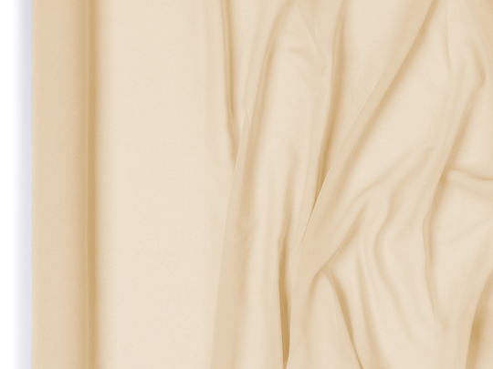 Chiffon runner, cream, 0.48 x 5 m