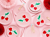 Napkins Cherries, mix, 13.5x16cm (1 pkt / 20 pc.)