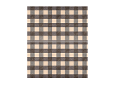 Checkered napkins, 33x40 cm, mix (1 pkt / 20 pc.)