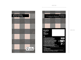 Checkered napkins, 33x40 cm, mix (1 pkt / 20 pc.)
