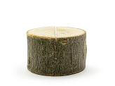 Wooden place cards holders, diameter 3-4cm (1 pkt / 6 pc.)