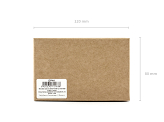 Wooden place cards holders, diameter 3-4cm (1 pkt / 6 pc.)