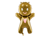 Foil Ballon Gingerbread Man, 67x97 cm, mix