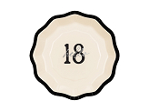Paper plates ''Hello 18'', mix, 18 cm (1 pkt / 6 pc.)