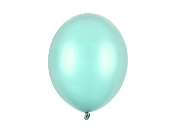 Strong Balloons 30cm, Metallic Mint Green (1 pkt / 10 pc.)